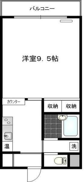 パークアベニュー榎本 205 間取り図