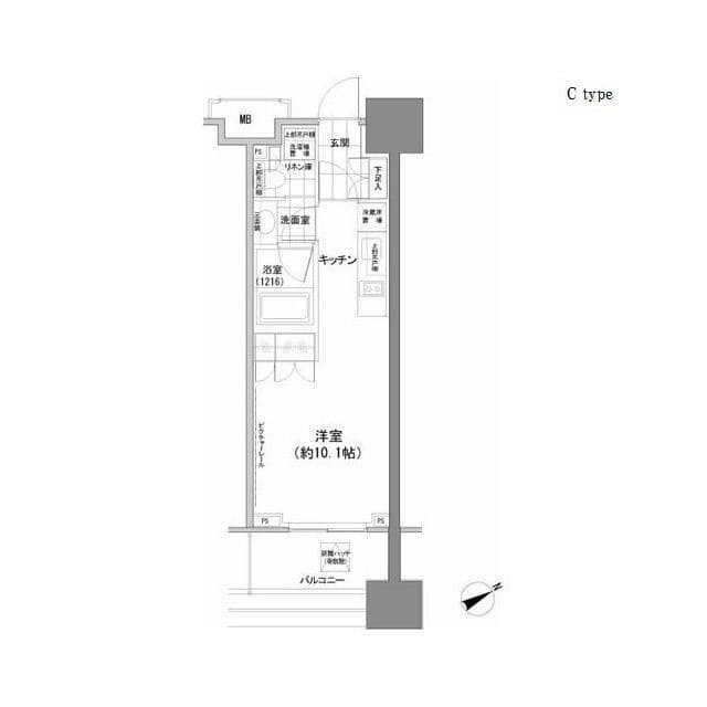 パークハビオ西新宿 1003