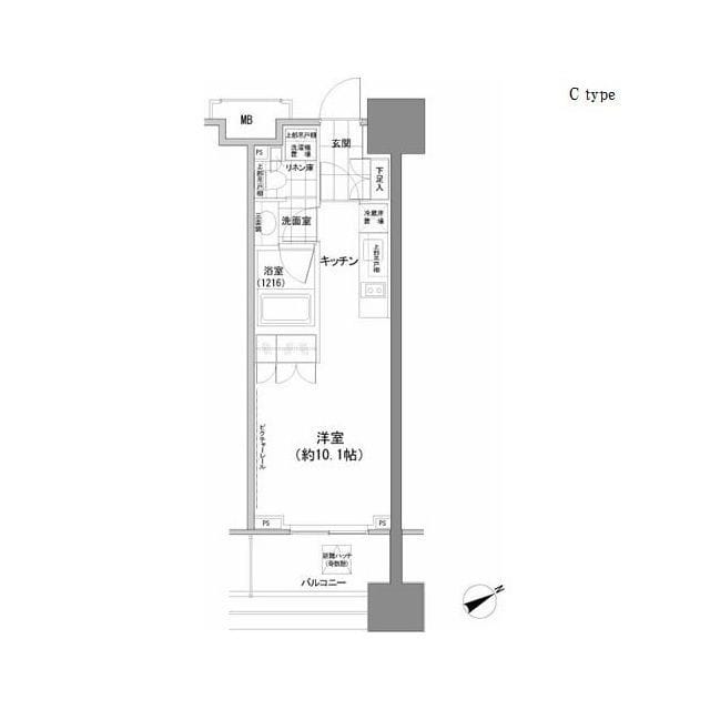 パークハビオ西新宿 1003