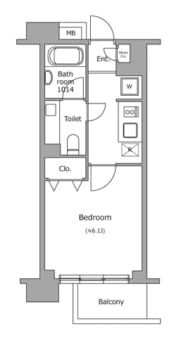 レジディア新宿イーストⅡ 0206