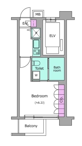 レジディア新宿イーストⅡ 0405