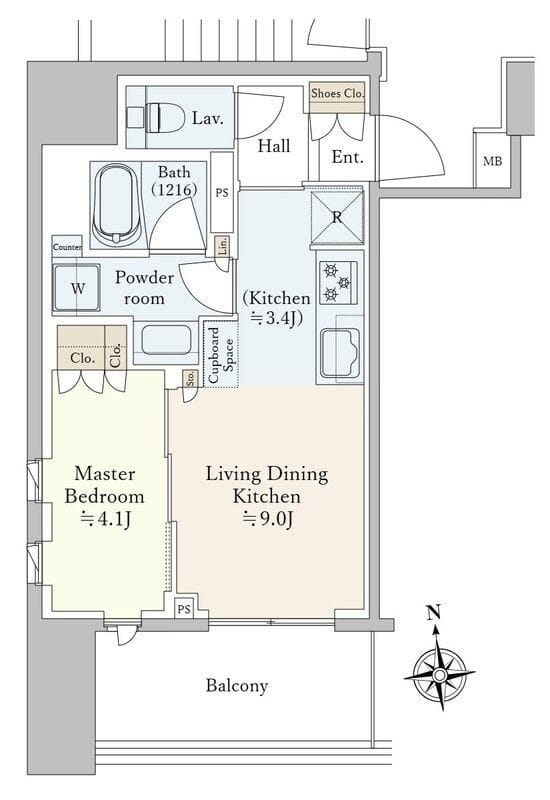 パークホームズ浅草橋 1301