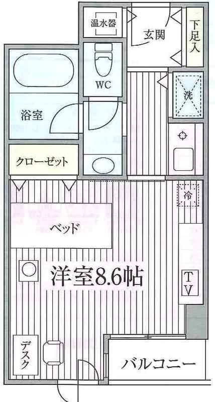 コンフォート荻窪 0208 間取り図