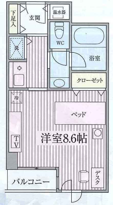 コンフォート荻窪 0307 間取り図