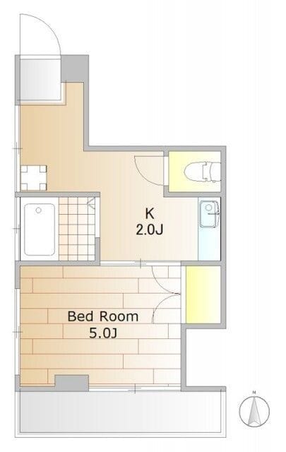 秩父マンション 201 間取り図