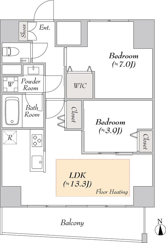 ルミーク文京湯島 1402