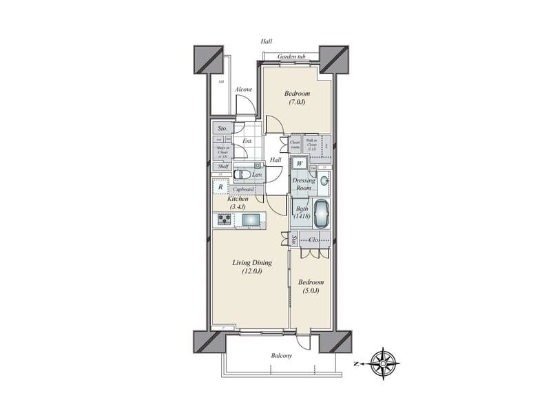 HARUMI FLAG PARK VILLAGE C棟 1409