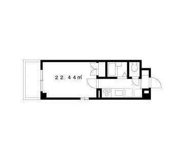 第2EXCEL MINYU 301 間取り図