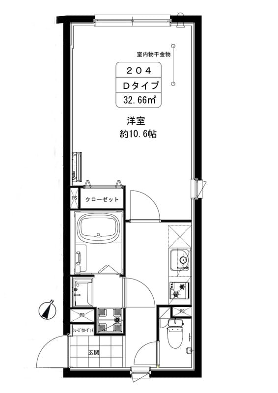 カーサブリランテ本駒込 204
