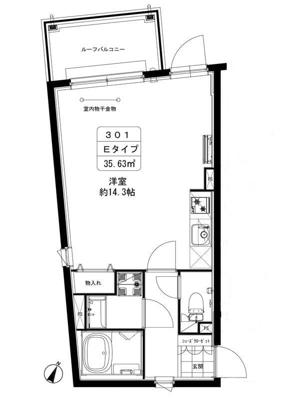 カーサブリランテ本駒込 301