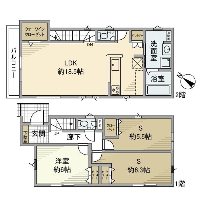 宮前戸建 0 間取り図