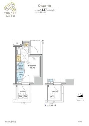 TOMORE品川中延 1013 間取り図