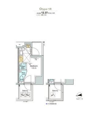 TOMORE品川中延 215 間取り図