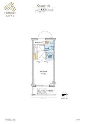 TOMORE品川中延 312 間取り図