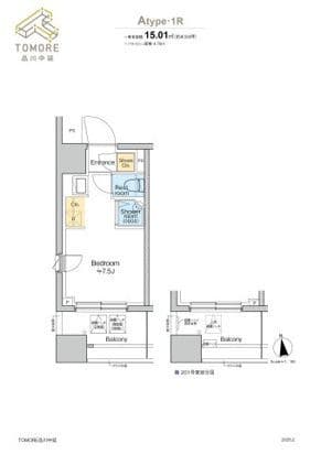TOMORE品川中延 401 間取り図