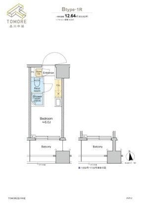 TOMORE品川中延 502 間取り図