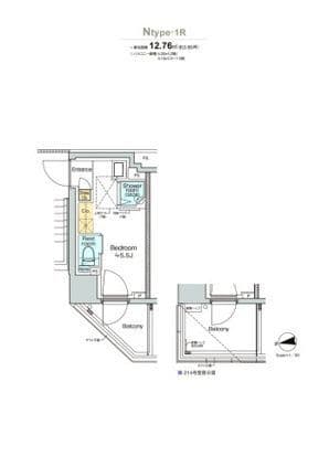 TOMORE品川中延 613 間取り図