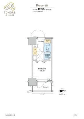TOMORE品川中延 703 間取り図