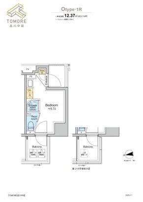 TOMORE品川中延 707 間取り図