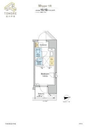 TOMORE品川中延 811 間取り図
