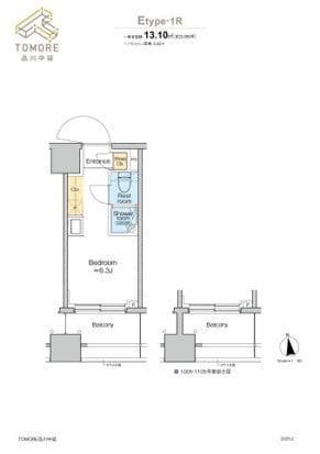 TOMORE品川中延 905 間取り図