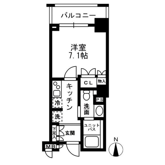 レジディア中落合A棟 204