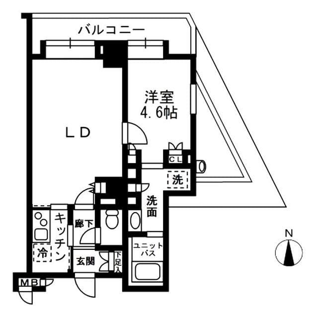 レジディア中落合A棟 504