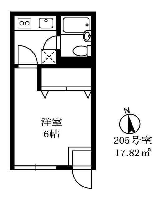 ウイング塩山 205