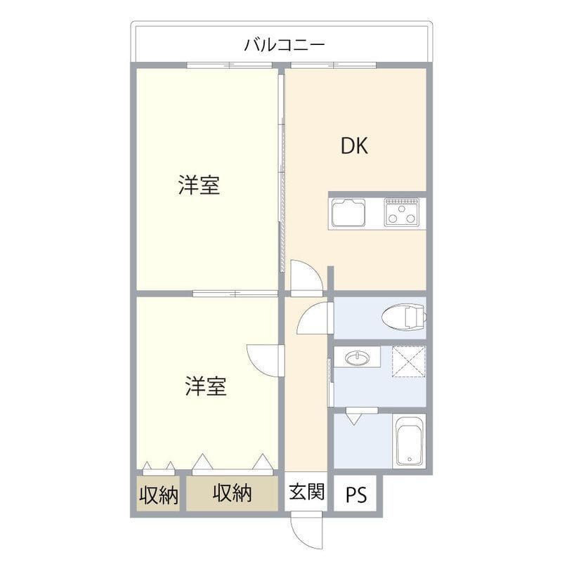 スプリングブリーズ 101 間取り図
