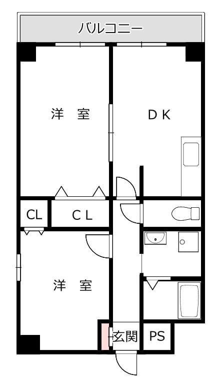 スプリングブリーズ 102 間取り図