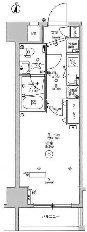 スカイコート板橋大山 602