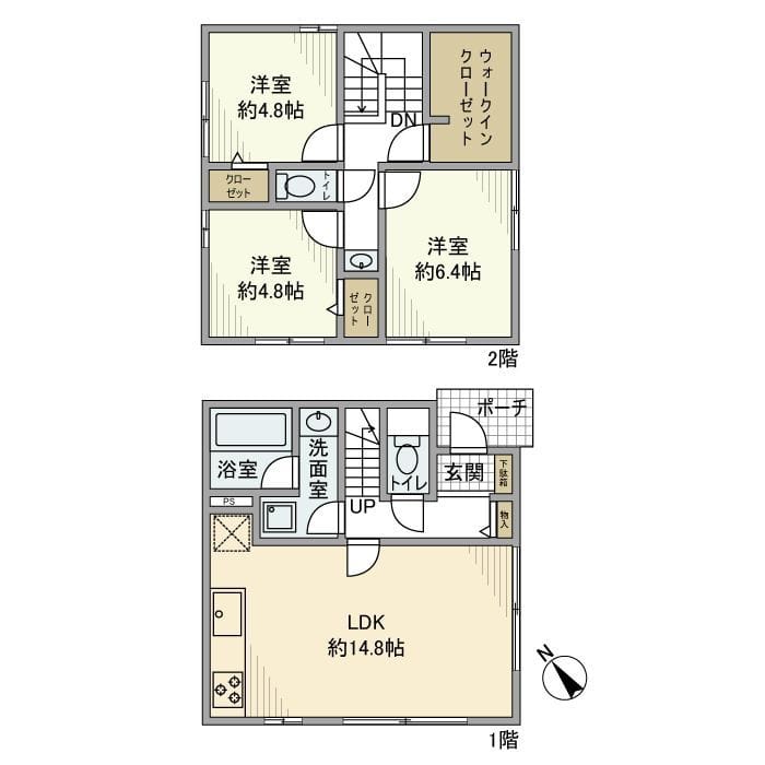 本塩戸建 0 間取り図