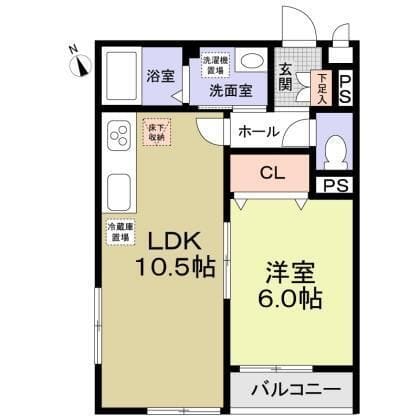 フォレストメゾン荻窪 103 間取り図