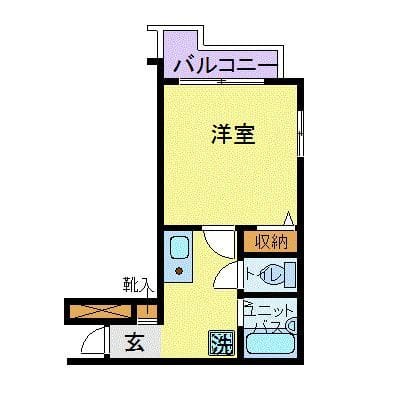 スカイコート麻布 305 間取り図