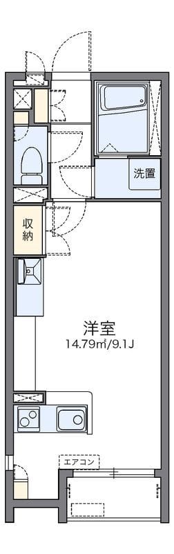 レオネクストグリーンガーデン 101 間取り図