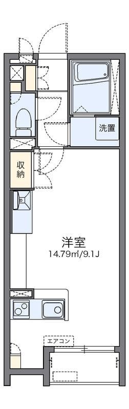 レオネクストグリーンガーデン 102 間取り図