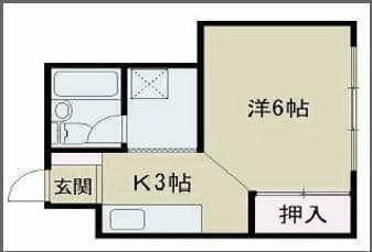 東邦レジデンス 104 間取り図