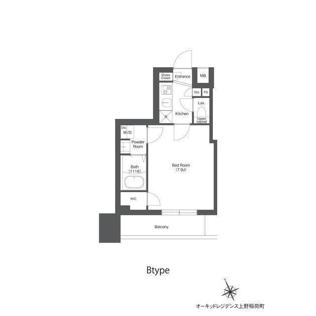 オーキッドレジデンス上野稲荷町 204