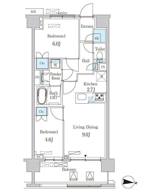 オアーゼ池上テラス 707