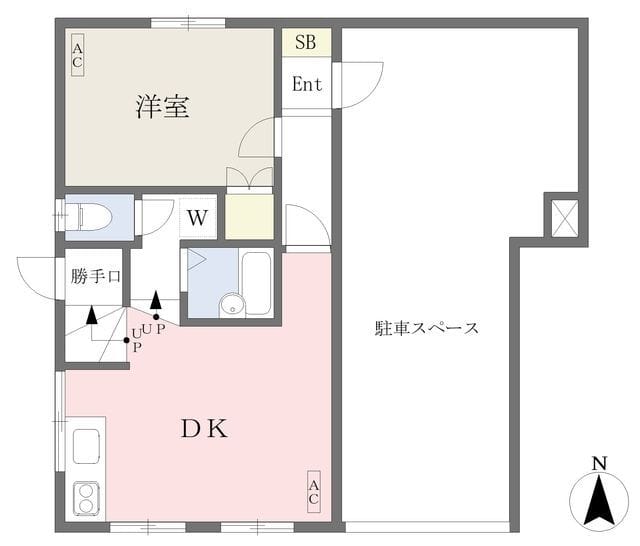 アルファンブラ B1 間取り図
