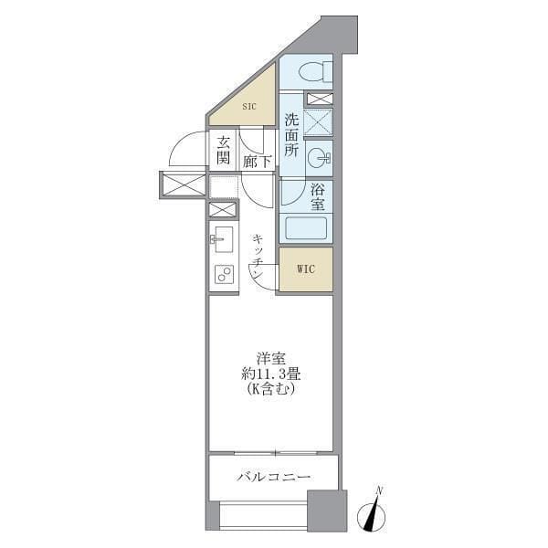BELISTA常盤台 208 間取り図