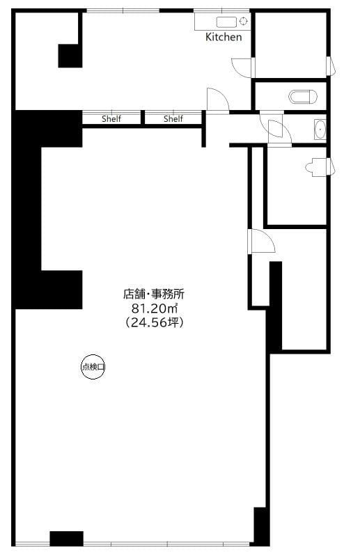 横小ビル 1 間取り図