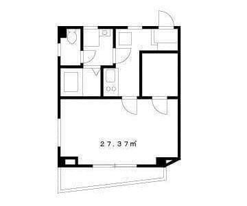 ハーモニーヒルズ 203 間取り図