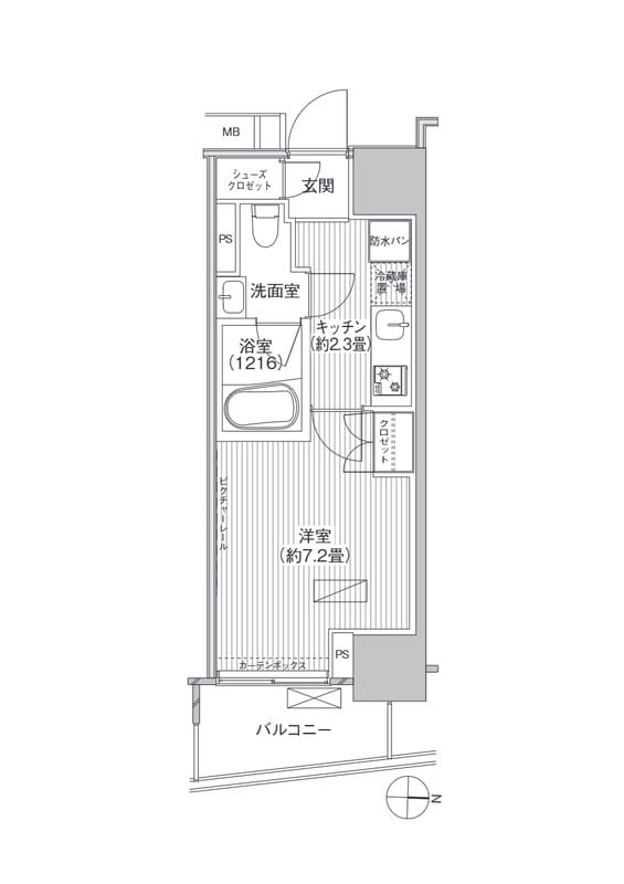 ヒューリックレジデンス新御茶ノ水 1204