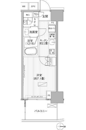 ヒューリックレジデンス新御茶ノ水 302