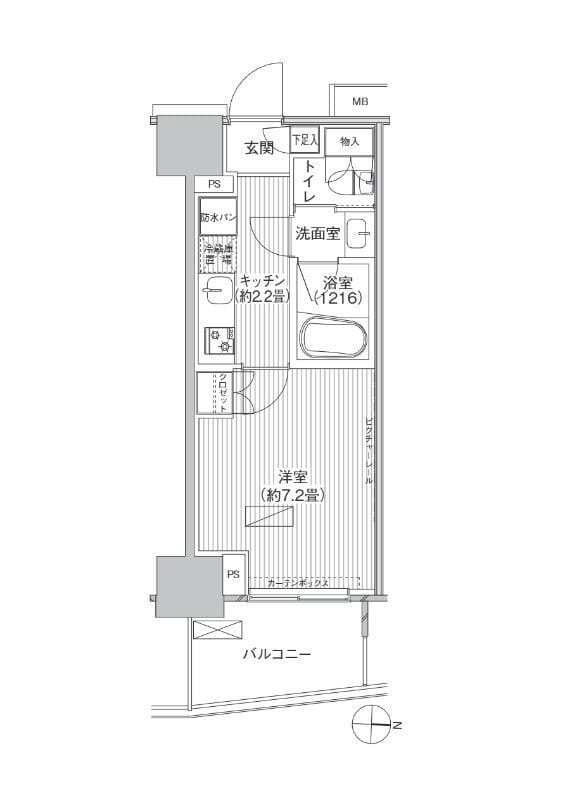 ヒューリックレジデンス新御茶ノ水 503