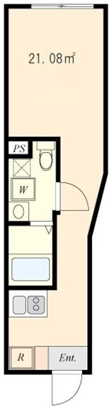 Premiere三軒茶屋 203 間取り図