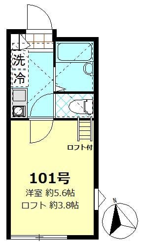 メイプルコート曳舟 101