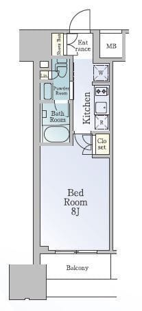 ルフォンブランシェ品川南大井 1203