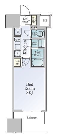 ルフォンブランシェ品川南大井 1509